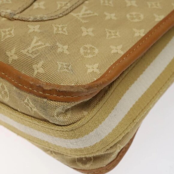 LOUIS VUITTON Monogram Mini Buzas Marie Kate Bag Beige - Picture 8 of 15
